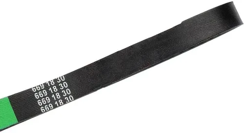 Vista 5 de Cinta transportadora de motocicleta para GY6 para 49cc para 50cc 669-18-30 motocicleta CVT piezas de correa de transmisión