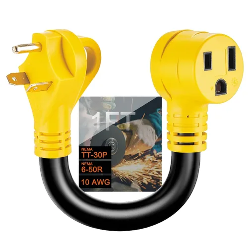 Vista 11 de 5-15P a 14-50R Adaptador de cargador EV, 12A Max, disyuntor