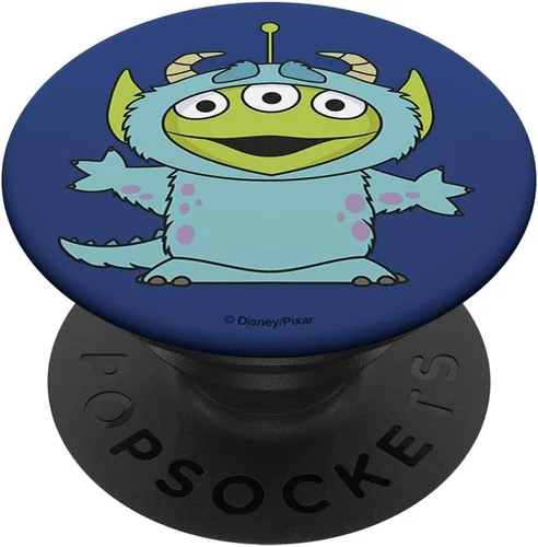 Vista 6 de Disney Pixar Toy Story Alien In Sulley - Disfraz PopSockets MagSafe PopGrip para iPhone