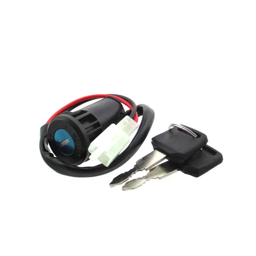 Vista 4 de Interruptor de llave de 2 cables para mini moto eléctrica Dirt Pocket Bike ATV Go Kart Scooter