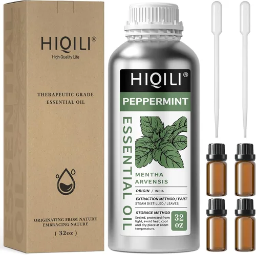 Vista 64 de HIQILI Aceite esencial de albahaca, 100% puro y natural, difusor para dormitorio, yoga, meditación para relajación y calma, crecimiento del cabello