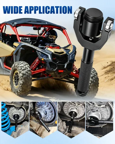 Vista 6 de X3 - Herramienta de cambio de correa compatible con Can-Am Maverick X3 Max DS RS MR RC Turbo R 2017-2021, se adapta a la base de rueda de 64 o 72