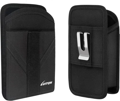Vista 11 de Funda de escáner Zebra TC77 TC70 con clip y trabillas para cinturón, compatible con Zebra TC75, TC70x, TC70, TC72, TC77, escáner de código de barras