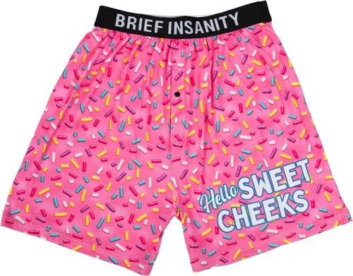 Vista 12 de BRIEF INSANITY Funny & Comfy Boxer Shorts and Pajama Pants for Men & Women Novelty Graphic Underwear & Loungewear