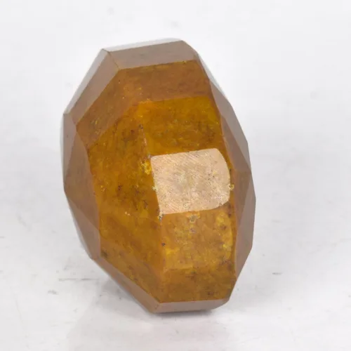 Vista 3 de Natural Madagascar 1470ct Zafiro Amarillo Forma Ovalada suelta piedra preciosa v-7557