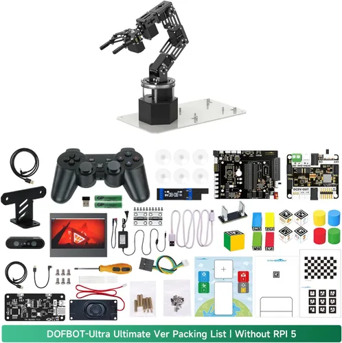 Vista 10 de Yahboom 6DOF Robotic Arm for RaspberryPi 5 ROS2 AI Vision Ver Without Pi5