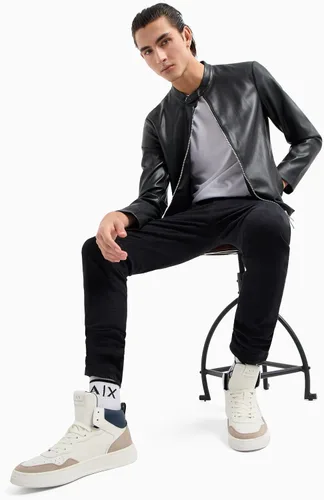 Vista 4 de AX Armani Exchange - Cuello redondo básico para hombre