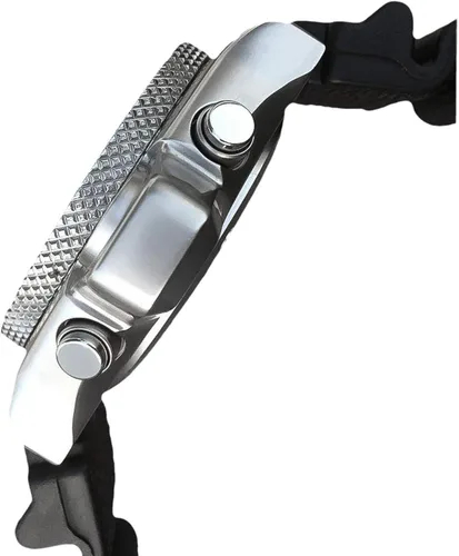 Vista 4 de Citizen Reloj Maine Promaster para hombre, tono plateado, correa, Tono plateado, Correa