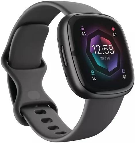 Vista 11 de Fitbit Sense 2 reloj inteligente avanzado de salud y fitness con herramientas para manejar el estrés y el sueño, aplicación ECG, SpO2, frecuencia