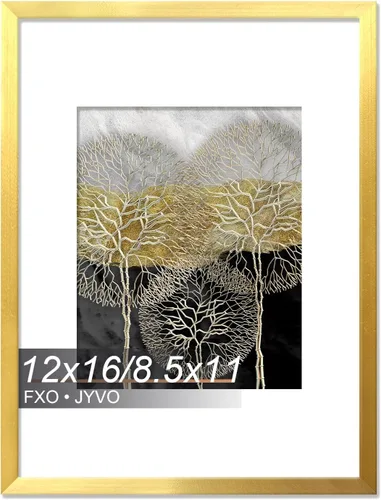 Vista 27 de Fxojyvo Marco de Fotos de 4x6, Muestra Foto de 3.5x5 con Paspartú o 4 x 6 Sin Paspartú, Liviano y de Alta Transparencia Marco de 4 por 6 para Pared