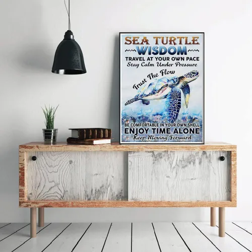 Vista 3 de YEEIFFD Regalo de Año Nuevo, tortuga marina sabiduría 5D Diamond Art Painting Kits para adultos, pintura por número para recreación en el hogar