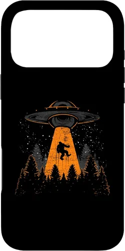 Vista 22 de Science Fiction Kryptide Sasquatch Alien UFO Myth Bigfoot Case for iPhone 17
