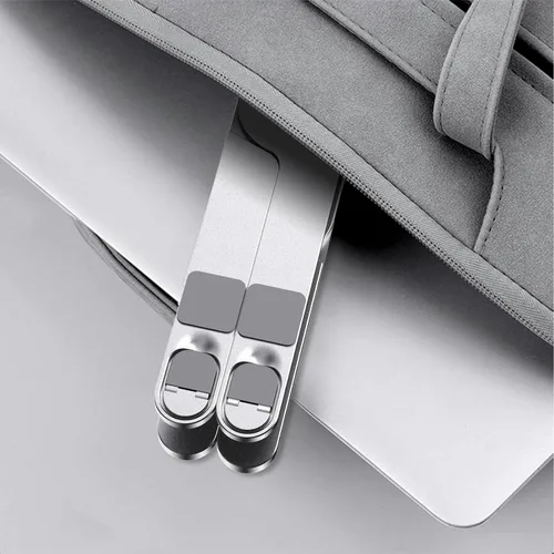 Vista 6 de Soporte para laptop Rotación de 360 grados ajustable portátil para tableta portátil de 10 "- 17