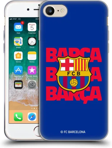Vista 271 de Head Case Designs Funda de gel suave con licencia oficial del FC Barcelona Barca Crest Graphics [protección de grado militar] compatible con Apple