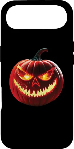 Vista 27 de Halloween Costume Scary Spooky Jack O Lantern Face Pumpkin Case for iPhone 17