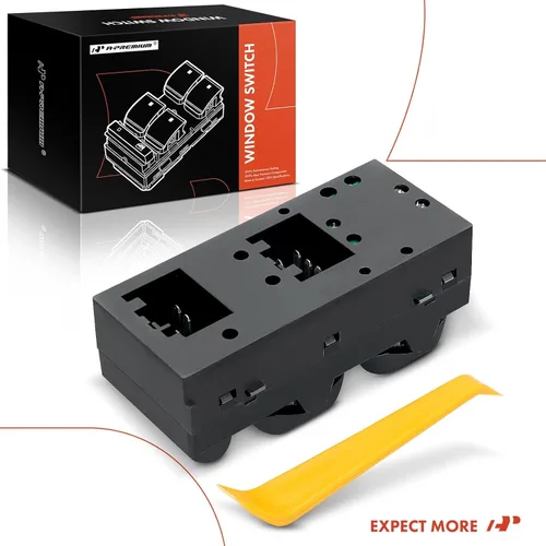 Vista 8 de A-Premium Master - Interruptor de elevalunas eléctrico para lado del conductor compatible con Ford F-150 2004-2008, Expedition 2003-2006, Crown