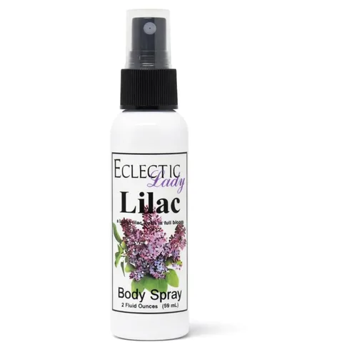 Vista 10 de Eclectic Lady Spray corporal lila, doble fuerza, 2 onzas, niebla corporal