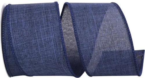 Vista 47 de Cinta Reliant Ribbon 92573W-031-09K para borde con alambre Everyday Linen Value, 1-1/2 pulgadas x 50 yardas, color negro