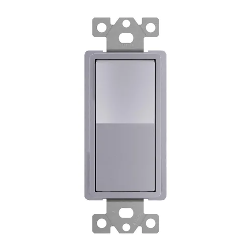 Vista 24 de ENERLITES Interruptor de luz de paleta decorativa de 3 vías, acabado brillante, un solo polo o tres vías, 3 cables, tornillo de puesta a tierra