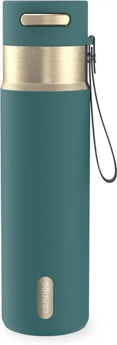 Vista 12 de Contigo Autoseal - Botella de agua de acero inoxidable con aislamiento al Terra Champagne
