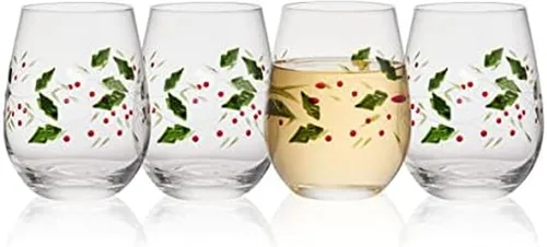 Vista 7 de Pflatzgraff Winterberry - Juego de 4 copas de vino, transparentes, 13 onzas líquidas
