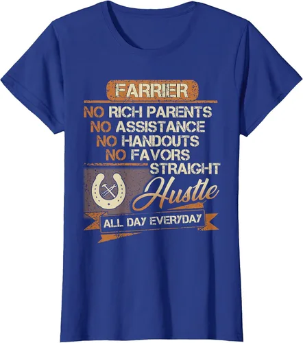 Vista 14 de Funny Farrier T-Shirt for Men Dad Brother Uncle Papa Negro