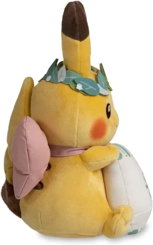 Vista 3 de Pokemon Centro: Pikachu Happy Spring Plush (2023) - 8 ½ pulgadas