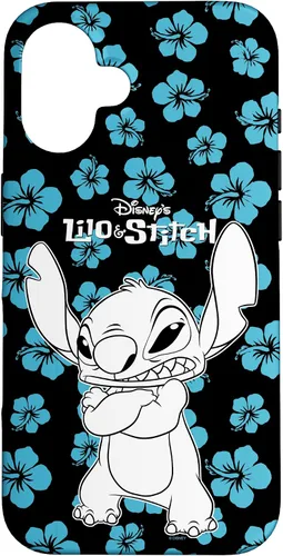 Vista 32 de Disney Lilo & Stitch - Carcasa para iPhone 17, diseño floral