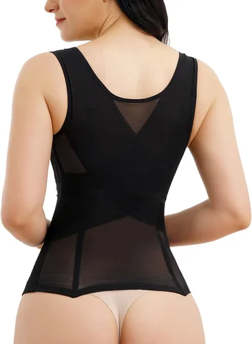 Vista 3 de Nebility Chaleco de entrenamiento de cintura transpirable para mujer