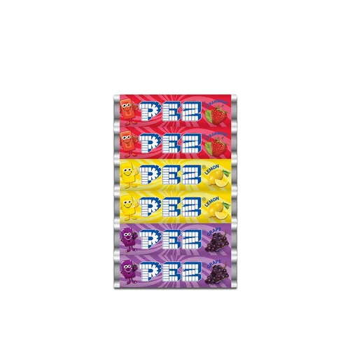 Vista 4 de PEZ Juego de regalo Candy Space Jam, dispensadores de Bugs Bunny y Lebron James y seis paquetes de dulces