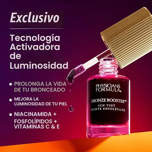 Vista 4 de Bronze Booster™ Sun Tint Glow Activado Mancha de mejillas y labios Tinte de bayas