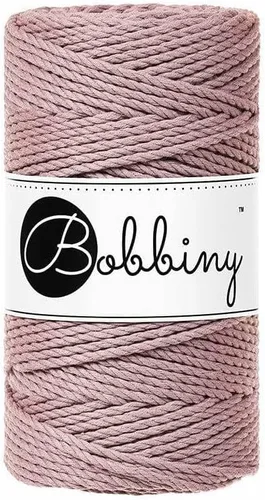 Vista 10 de Bobbiny Cordón de macramé regular de 0.118 in y 3 capas (aguamarina), 108yds/330 pies (100% algodón reciclado)
