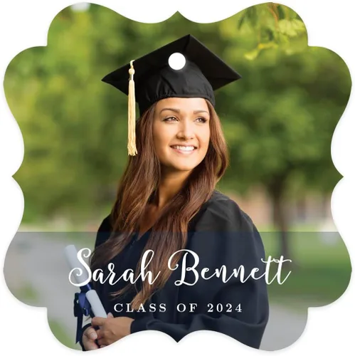 Vista 8 de Andaz Press Colección de graduación personalizada con fotos, etiquetas de gota de chocolate para besos, paquete de 216, imagen personalizada