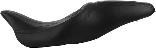 Vista 6 de TCT-MOTORPARTS Asiento de pasajero negro para Harley Touring Electra Glide 2009-2023