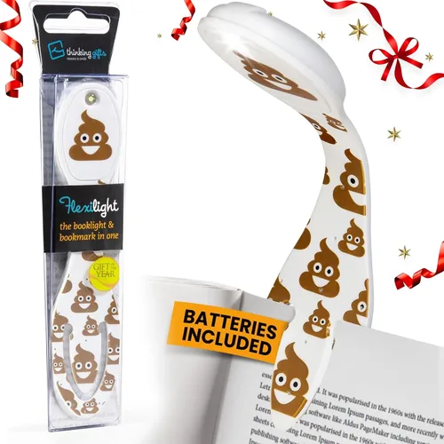 Vista 18 de Flexilight Pal - Luz de lectura 2 en 1, marcapáginas, luz LED con clip, lámpara de lectura para niños y adultos, accesorios de libro de regalo