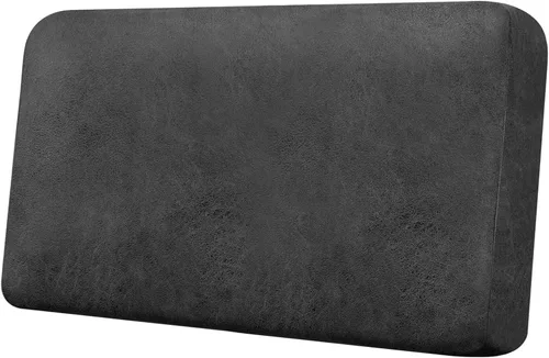 Vista 128 de Funda de cojín para sofá con aspecto de cuero, 1 unidad, elástica, para sala de estar, funda de cojín individual para sofá, protector de asiento