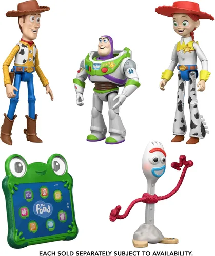 Vista 6 de Mattel Disney y Pixar Toy Story 5 Interactables Lilypad Figura parlante de escala de juegos de 6 pulgadas, frases de película, conversa con otros