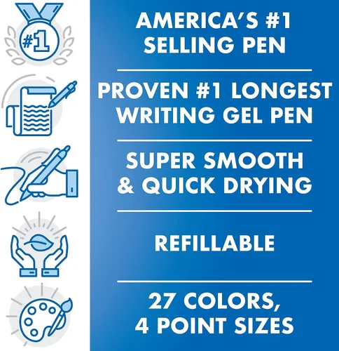 Vista 3 de PILOT - PIL31003 - Bolígrafo de tinta de gel retráctil G2 Premium
