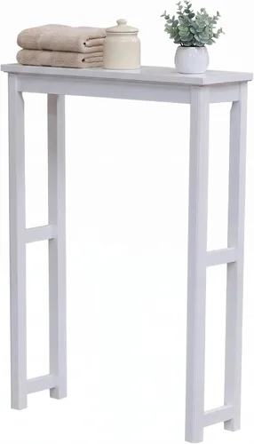 Vista 8 de Alaterre Furniture Dorset - Estante y armario sobre el inodoro