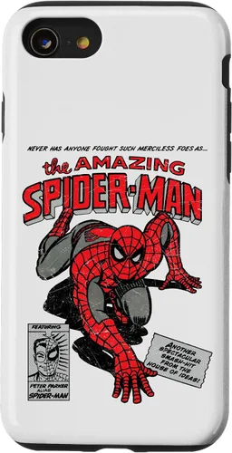 Vista 18 de Marvel Funda Retro de Cómic de Spider-Man para iPhone 17