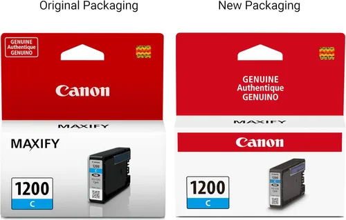 Vista 3 de Canon PGI-1200 Depósito de tinta cian original, compatible con impresoras MB2120, MB2720, MB2020 y MB2320