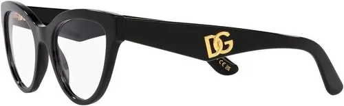 Vista 3 de Dolce & Gabbana Gafas graduadas DG 3372 501 Negro, Negro