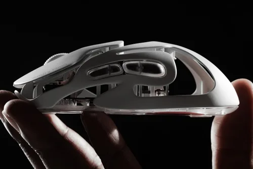 Vista 6 de Angry miao AM Infinity Mouse Dual 8K Polling 1.2s Batería intercambiable en caliente, inalámbrico programable para juegos, diseño ultraligero