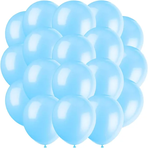 Vista 13 de Globos de látex surtidos, 9 pulgadas (paquete de 20) – Decoraciones de fiesta vibrantes y de alta calidad, perfectos para cualquier celebración