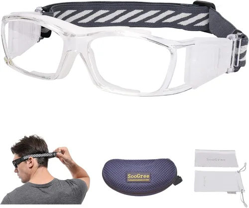 Vista 12 de SooGree Gafas protectoras deportivas para baloncesto para hombres y mujeres