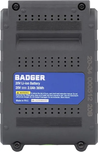 Vista 5 de Batería inalámbrica Wild Badger Power de 20 voltios 2.0 Ah