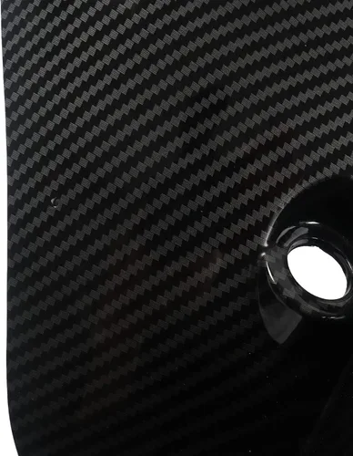 Vista 8 de Carenado interior de murciélago delantero con efecto de fibra de carbono, compatible con Harley Touring Street Glide Electra Glide FLHT FLHTC
