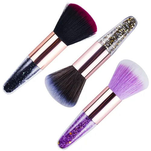 Vista 7 de Cepillos de uñas para decoración de uñas, cepillo de limpieza de uñas, cepillo de rubor, brochas de maquillaje, cepillo de polvo de uñas, cepillo