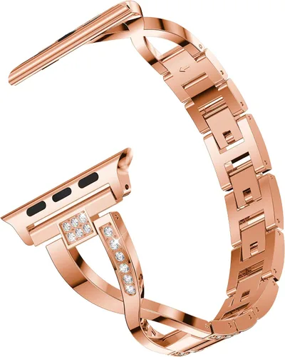 Vista 19 de Adjustable Fashion Chain Link Bracelet Band Compatible with Apple Watch