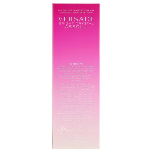 Vista 6 de Versace Bright Crystal Absolu Travel Spray 0.34 oz / 10 ml Eau de Parfum Spray